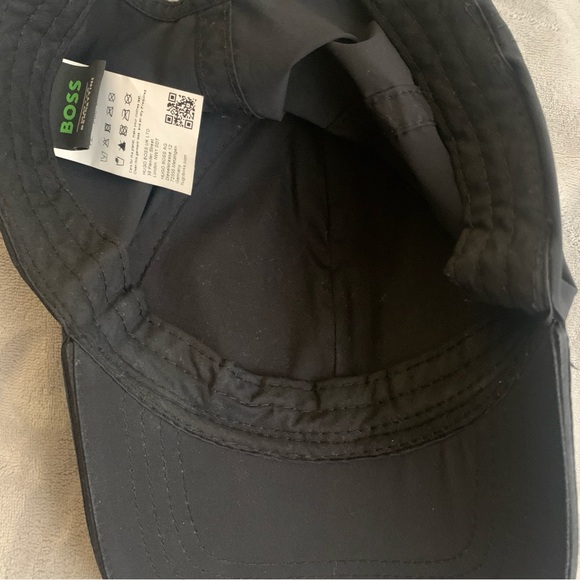 Hugo Boss X Matter Berrettini collab Classic Black tennis cap nylon fabric - Picture 3 of 8